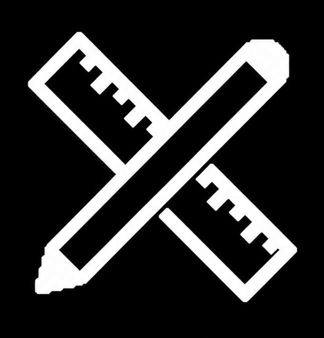Ruler and Pencil Icon